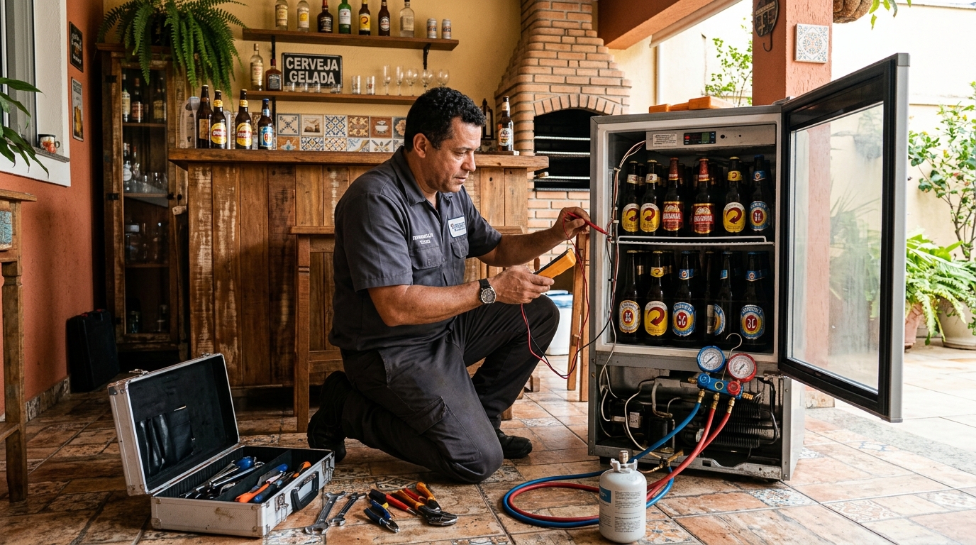 Assistência para Cervejeira Comercial em Santos‑SP